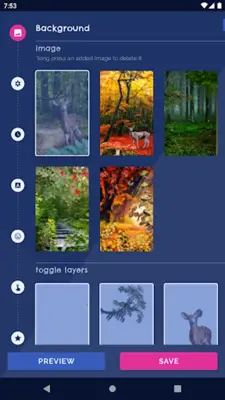 Forest Live Wallpaper android App screenshot 7